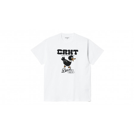 S/S CRHT Ducks T-Shirt "White"
