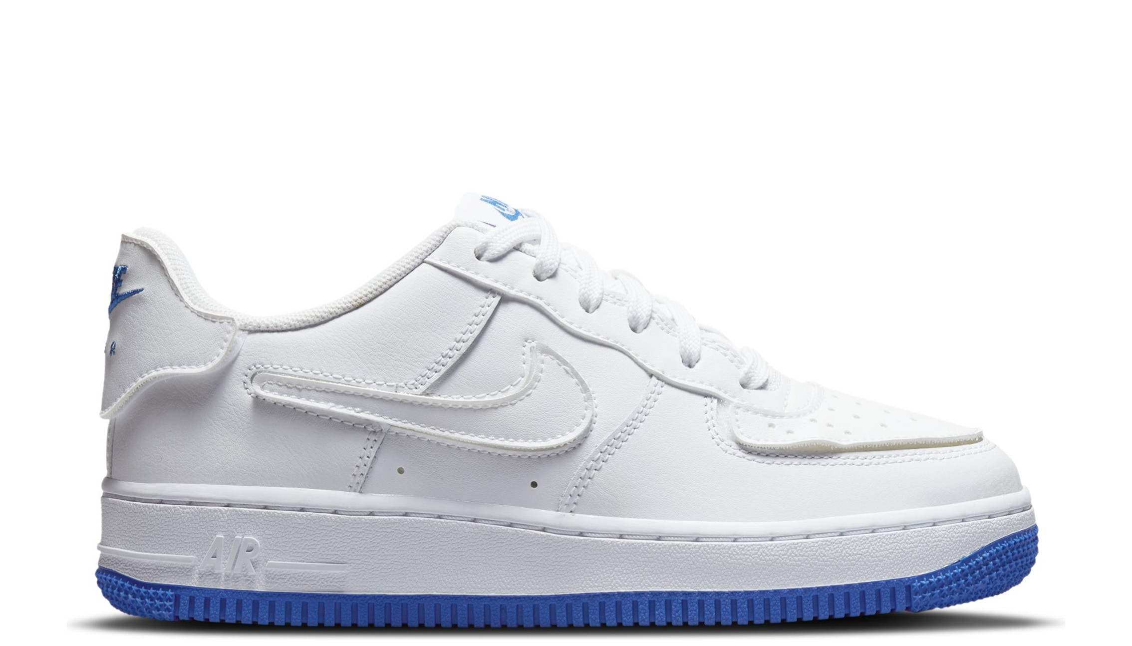 air force 1 blue sole