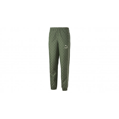 PUMA Players Lounge T7 Woven Track Pants "Deep Forest"
