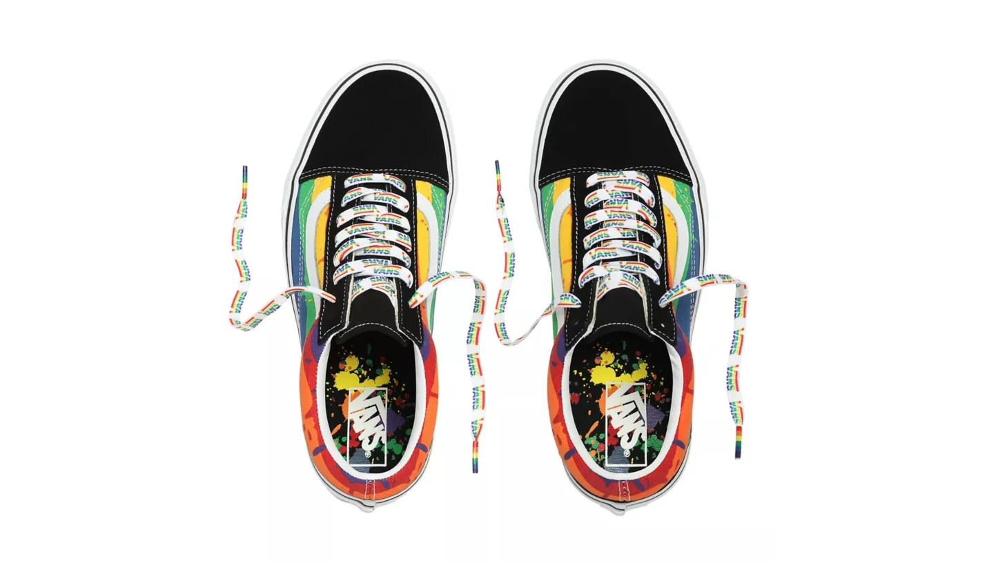 rainbow drip old skool