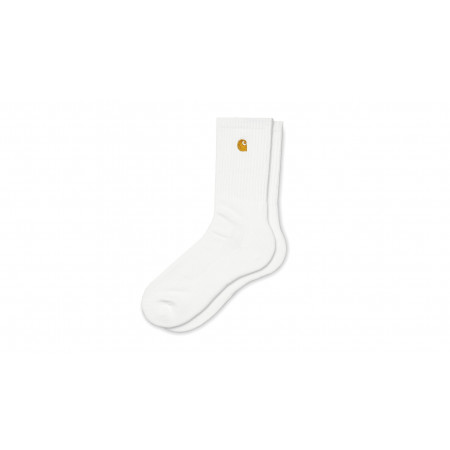 Chase Socks "White / Gold"