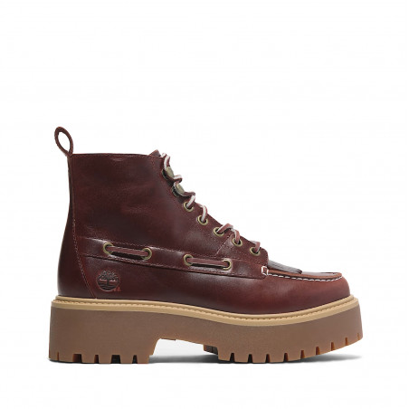 Stone Street Kilitie Mid Lace Up Boot "Burgundy"